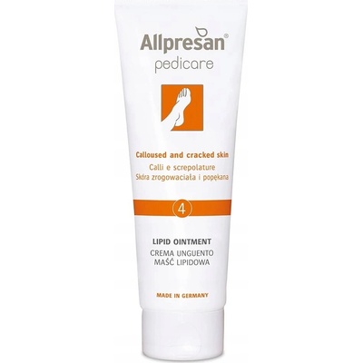 Allpresan Pedicare 4 lipidová mast na nohy pro popraskané paty 125 ml