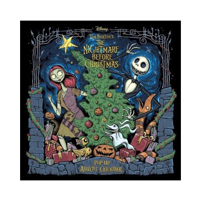 The Nightmare Before Christmas: Advent Calendar and Pop-Up Book – Zboží Dáma