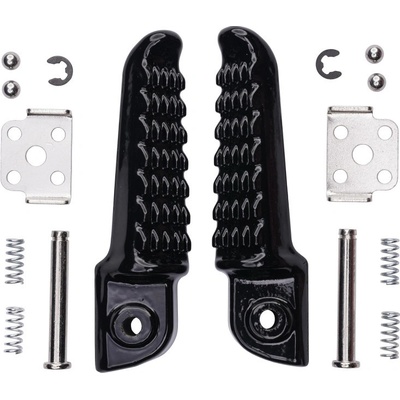 Bike It Footpeg OEM Replacement Kawasaki Rear Black [MCA-FR017] FRK017