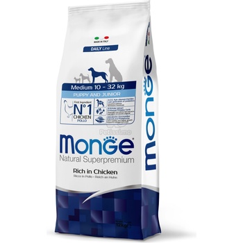Monge Medium Puppy & Junior 12 kg