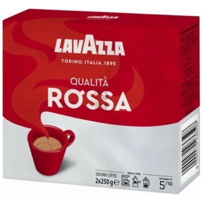 Lavazza Espresso Qualita Rossa mletá 2 x 250 g
