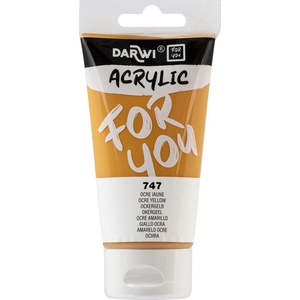 Darwi DFY АКРИЛНА боя Yellow Ochre 75 ml 1 бр (DF5150075747C)