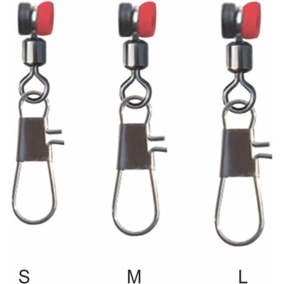 Mistrall priebežná karabínka s obratlíkom Moved head veľ.S 12 kg 10 ks