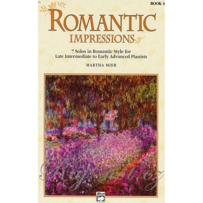 ROMANTIC IMPRESSIONS book 4 / sólo klavír