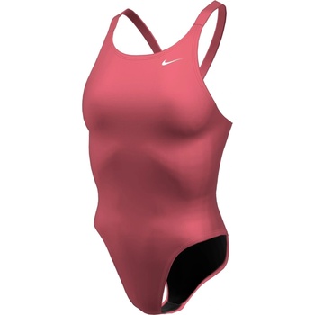 Nike Hydrastrong Solid Fastback One Piece - Hot Punch