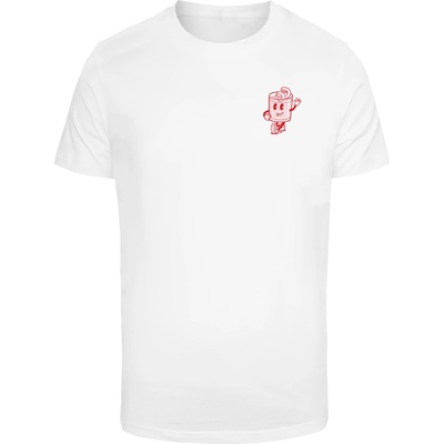 Mister Tee Тениска Negroni Please Tee white XXLUB-MT3524-00220 - Тъмносив, размер XXL