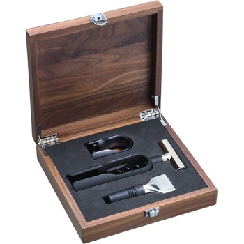 WMF Комплект аксесоари за вино sommelier baric, 3 бр. , с дървена кутия за подарък, wmf (wm0662856040)
