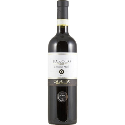 Casetta Barolo Cerviano Merli 2011 14% 0,75 l (holá láhev)