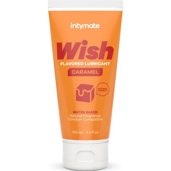 Лубрикант с аромат на карамел - Wish Flavored Lube 100ml (D-236873)
