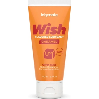 Лубрикант с аромат на карамел - Wish Flavored Lube 100ml (D-236873)