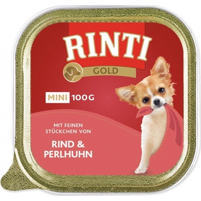 Rinti Gold Mini Adult Dog hovězí a perlička 100 g