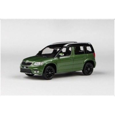 Abrex škoda Yeti FL 2013 Zelená Cosmic Metalíza 1:43