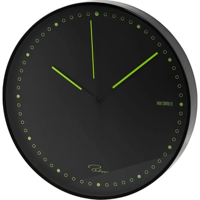Philippi Стенен часовник NIGHTWATCH, 31 см, черен, Philippi (PHP183022)