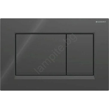 Geberit 115.883. DW. 1 - Бутон за смиване Sigma30 24, 6x16, 4 см черен (GB0026)