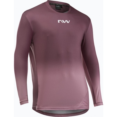 Northwave Мъжка блуза с дълъг ръкав за колоездене Northwave Edge 2 dusty malva