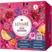 Lovare zmes čajov Love Blossom 6 x 15 ks