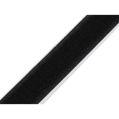 Stoklasa Suchý zip háček samolepicí šíře 20 mm Balení: 25 m, Varianta: černá černá
