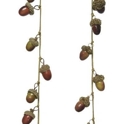 neuvedené Girlanda so žaluďmi 110 cm