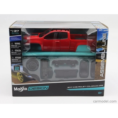 Maisto Chevrolet Colorado Zr2 Pick-up 2017 Červená Černá 1:27