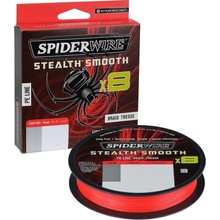 SpiderWire Šnúra Stealth Smooth X8 červená 300m 0,19mm