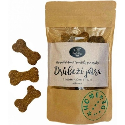 Zolly Dog Bakery Drůbeží játra s petrželí 100 g