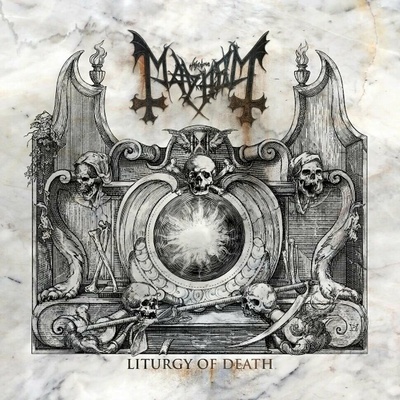 Mayhem: Liturgy of Death (Limited Coloured Marbled Vinyl, Capbox) Vinyl LP