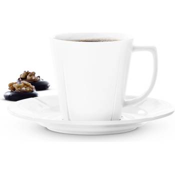 Rosendahl Чаши за кафе Grand Cru с чинийки бели 4 бр (20363)