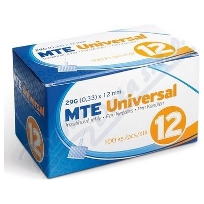 MTE Universal Jehly 29G 0,33 x 12 mm pro inz.pera 100 ks