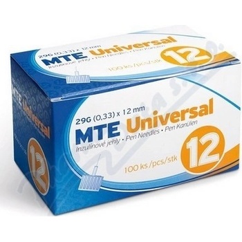 MTE Universal Jehly 29G 0,33 x 12 mm pro inz.pera 100 ks