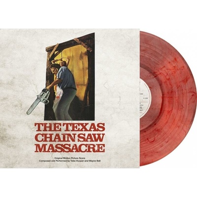 Hooper Tobe amp Wayne Bell Texas Chain Saw Massacre Clear Blood Red Booklet Liner Notes