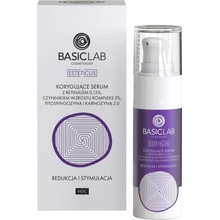 Basiclab Esteticus Redukcia a stimulácia Korekčné sérum s retinalom 0,15% faktormi fytosfingozínom a karnozínom 2.0 30 ml