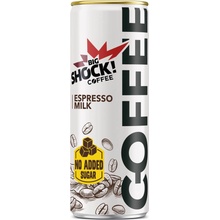 Big Shock! Coffee Espresso Milk No Added Sugar 250 ml