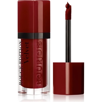 Bourjois Rouge Edition Velvet течно червило с матиращ ефект цвят 19 Jolie-De-Vin 7.7ml