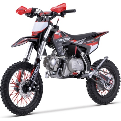 Pitbike MiniRocket DK110 Poloautomat, čierny