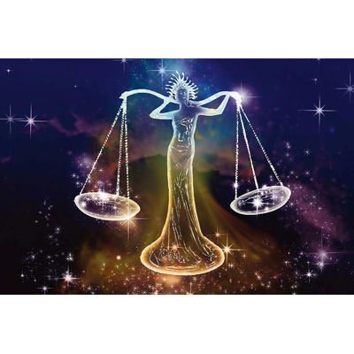 DIMEX ART Флизелинов фототапет зодиакален знак - везни 375 x 250 см