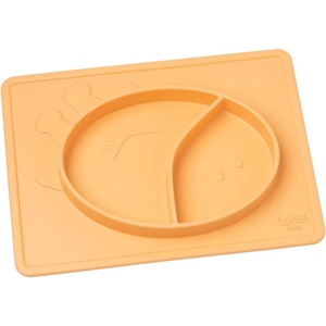 Wee Baby Плато за хранене с две секции Wee Baby - Prime, оранжево (925)