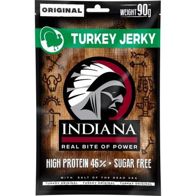 Indiana Jerky Turkey Jerky Original sušené mäso morčacie 90 g
