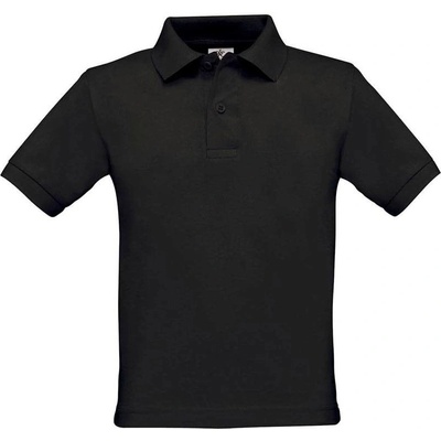 B&C Safran kids dětské piqué polo černá