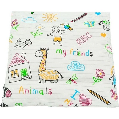 TORF Възглавница с пшенично зърно, книжки за оцветяване, 25 x 23 см