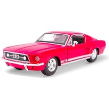 Maisto Ford Mustang GT 1967 červený 1:24