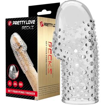 Pretty Love Becks - пенис ръкав (прозрачен)