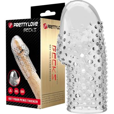 Pretty Love Becks - пенис ръкав (прозрачен)