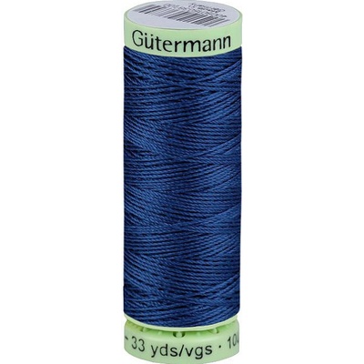 Prima-obchod Polyesterové nitě Gütermann Jeans návin 30 m, barva 214 modrá pařížská