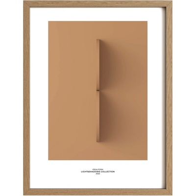 Idealform Poster no. 8 Arched shapes Barva: Terracotta, Velikost: 300x400 mm