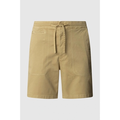 Pepe Jeans Pánské kraťasy RELAXED TWILL PULL ON SHORT béžová