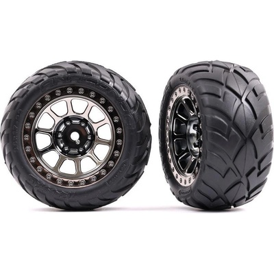 Traxxas kolo 2.2" disk černě chromovaný pneu Anaconda 2 zadní