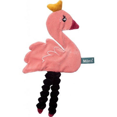 Hencz Toys Roztomilý maznáčik/šustík Labuť minky sivá