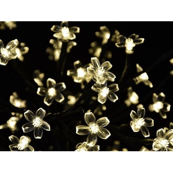 Nexos 1129 Dekorativní LED osvětlení strom s květy teple bílé