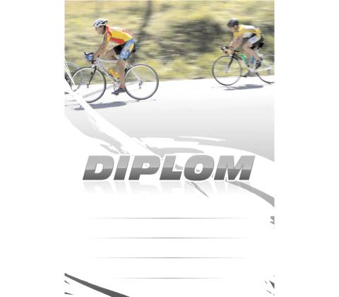 Cyklistický diplom A5