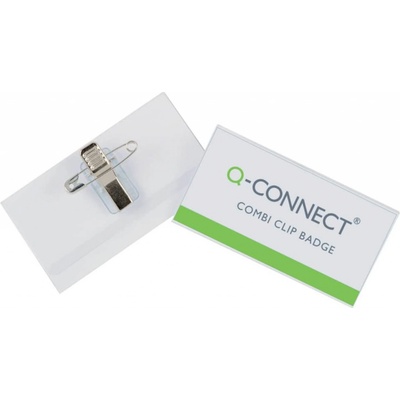 Visačka kolíček+špendlík Q-CONNECT 75x40mm 50ks – Zboží Dáma